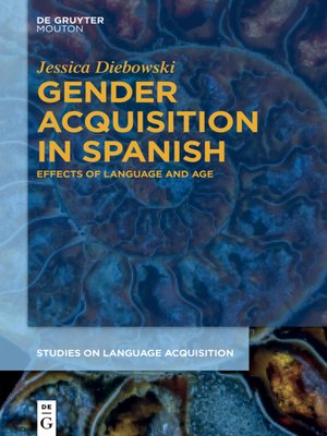 cover image of Gender Acquisition in Spanish